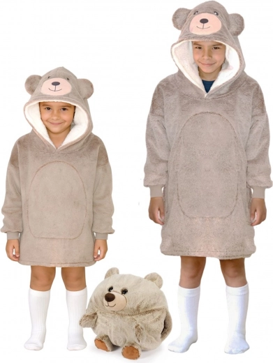 Praktiska priekšējā kabata roku sasildīšanai