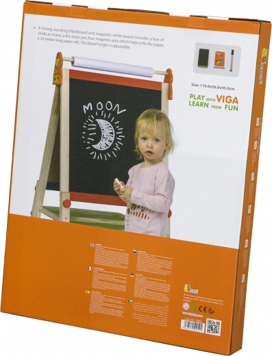 Stable wooden construction and complete set