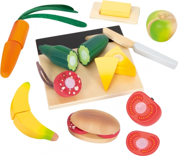 Reālistiski pārtikas produkti ar līplenti (Velcro)