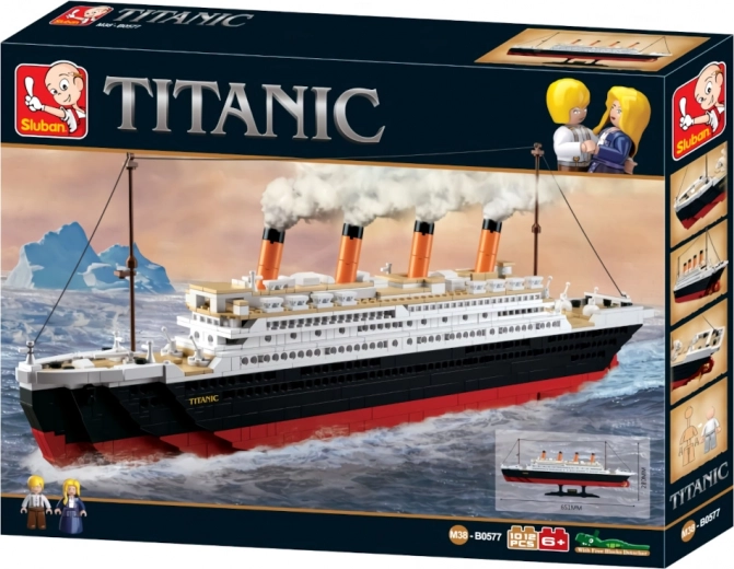 Ikoniskais Titanic kā SLUBAN konstruktors