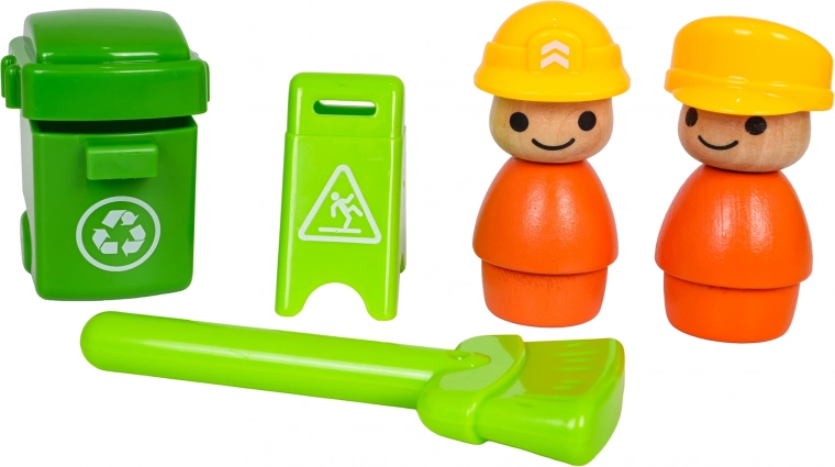 Bagātīga piederumu kopa un figūriņas