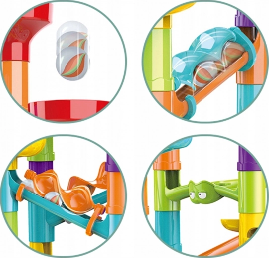 Dinamiska braukšana ar piltuvēm un spirālēm