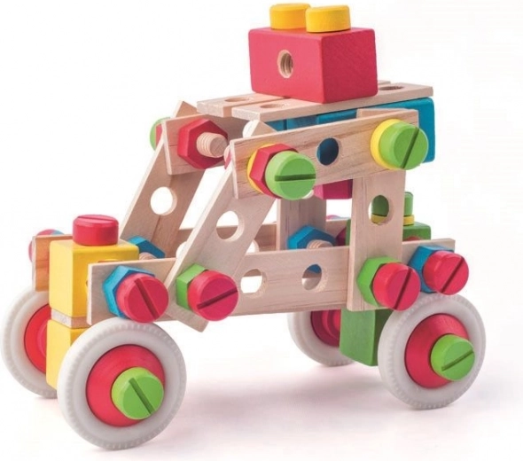 Mācīšanās caur spēli: koks un krāsaini savienotāji