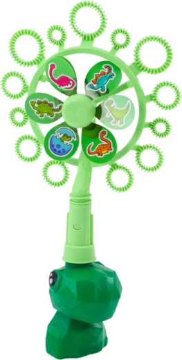 Vēja rotors, kas veido daudz burbuļu