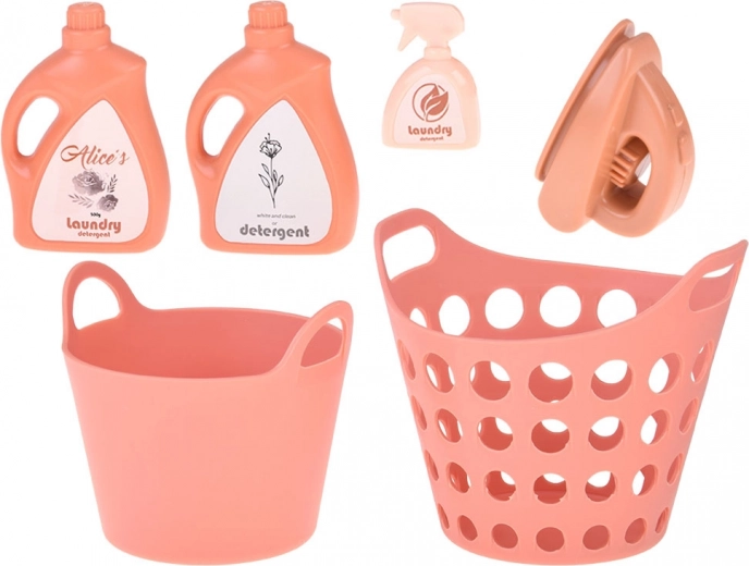 Bagāts piederumu komplekts pilnai spēļu veļas mazgātavai