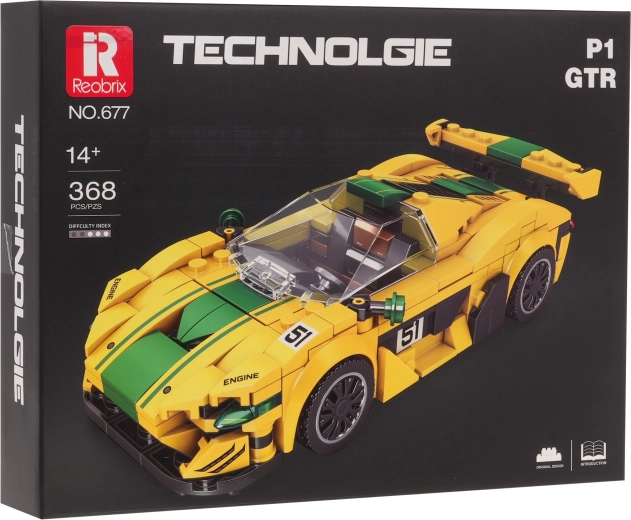 368 detaļas reālistiskam sporta auto
