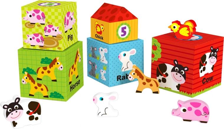 Radoša spēlēšanās ar figūriņām un lodziņiem