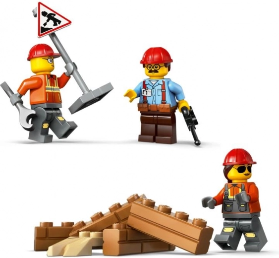 Minifigūras un stāsti no būvlaukuma