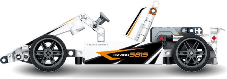 Īsta braukšana ar pull-back motoru