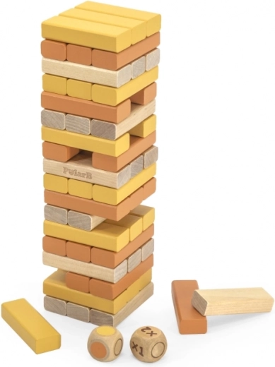 Divi kauliņi jautram krāsu variantam