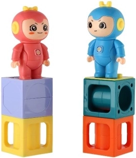 Spēļu figūriņas Nink un Wink piešķir stāstu un jautrību