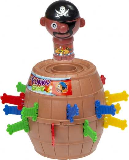 Krāsaini zobi un izplecošs pirāts