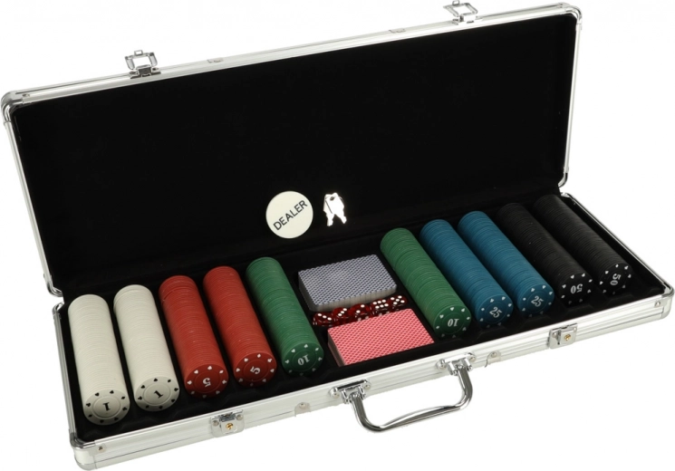 Pilns pokera komplekts ar koferīti
