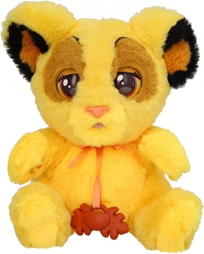 Super-soft lion cub for cuddling