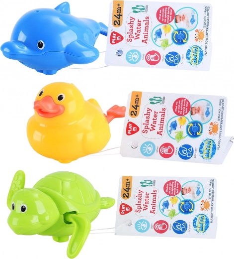 Jautras krāsas un izvēle no trim dzīvnieciņiem