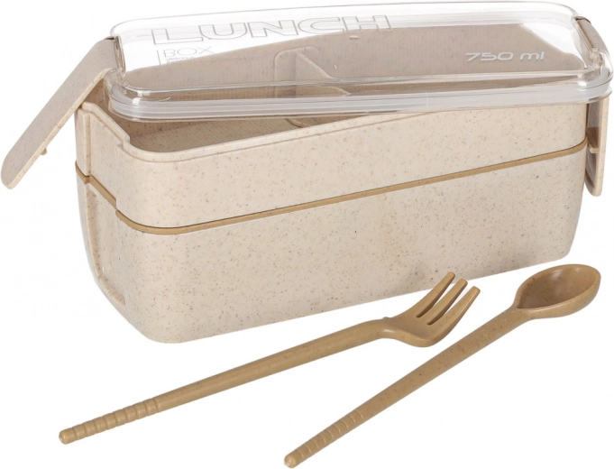 Iekļauti galda piederumi ēšanai ceļā