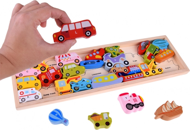 Puzles pamatne šķirošanai un pareizai novietošanai