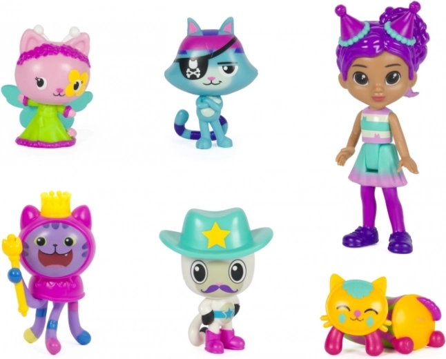 6 kolekcionējamas figūriņas tūlītējai spēlei