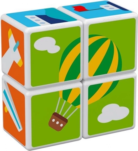 Magnēti uz visām pusēm ērtai būvēšanai