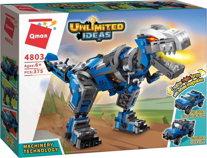 3v1: dinozaurs un divi apvidus auto