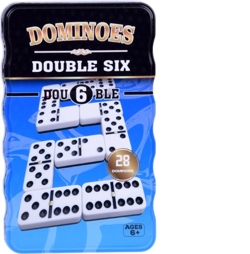 Klasisks Double Six komplekts – 28 kauliņi