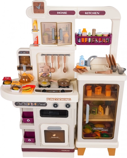 Gaismas, skaņas un tvaiks kā īstā virtuvē