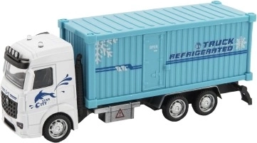 Dzesēšanas kravas auto ar atpakaļejošo piedziņu