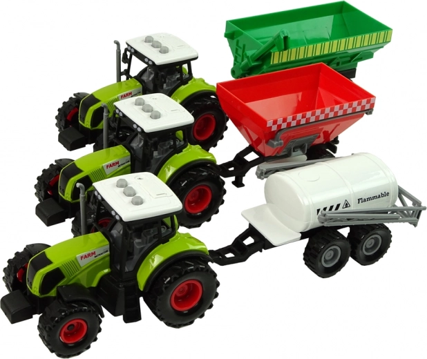 Interchangeable trailers for different tasks