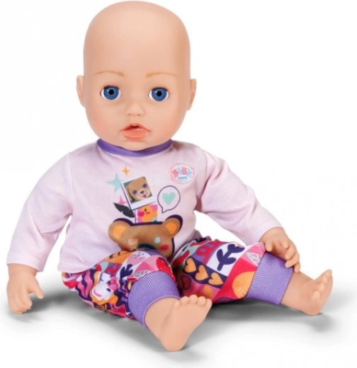 Gaiši violets krekls ar garām piedurknēm