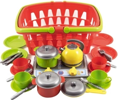 Daudzveidīgs virtuves rotaļlietu komplekts