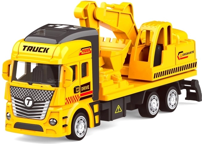 Ekskavators ar funkcionālu izskatu