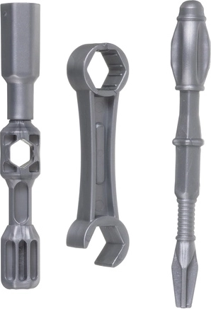 Bērnu instrumenti komplektā