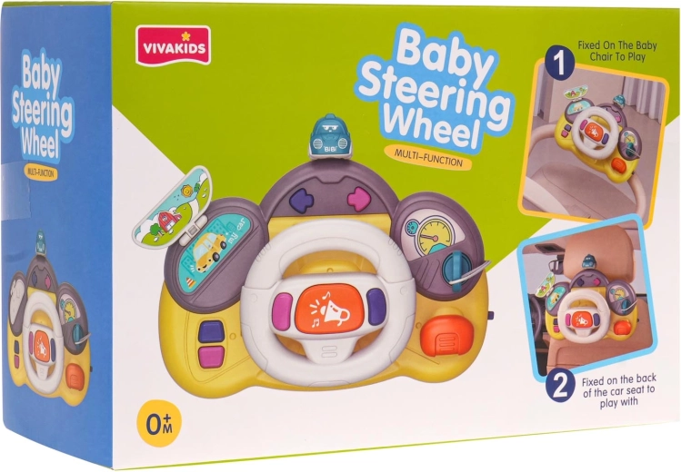Multi-functional steering wheel