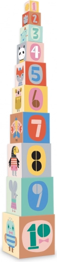Learning through play: numbers 1–10 and cute animals