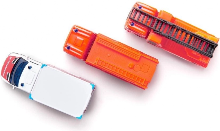 Metāla modeļi ar plastmasas detaļām