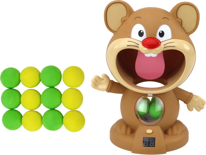 Interaktīvs kāmītis ar rezultātu LCD ekrānā