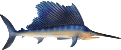 Realistic swordfish design