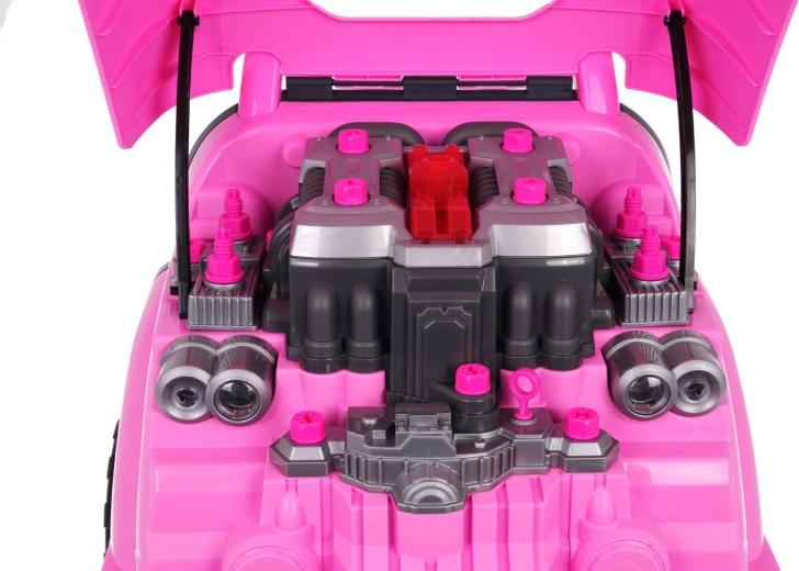 Izjaucams motors zem pārsega