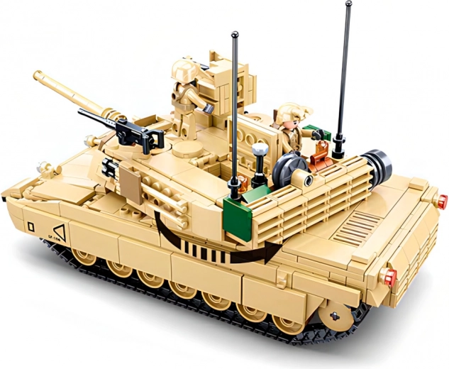 Reālistisks M1A2 Abrams izpildījums