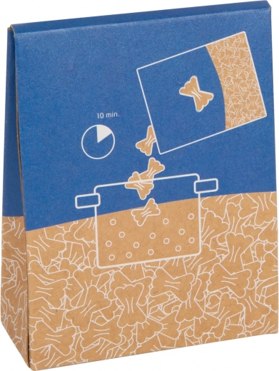 Praktisks iepakojums ar attēloto pamācību