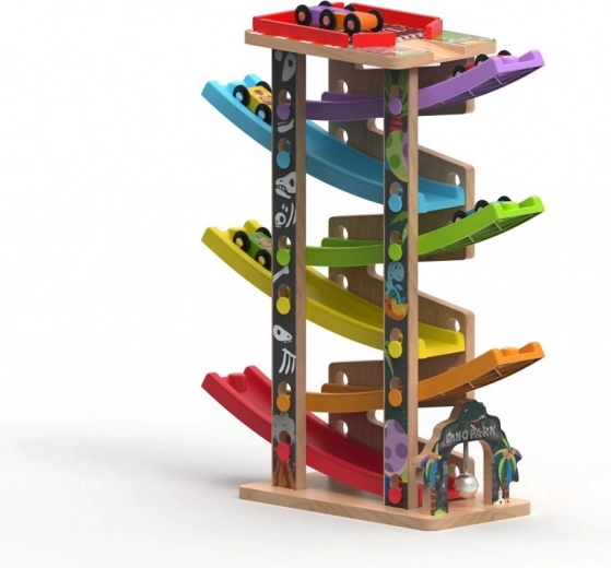 Ātrs brauciens pa 6 krāsainām rampām