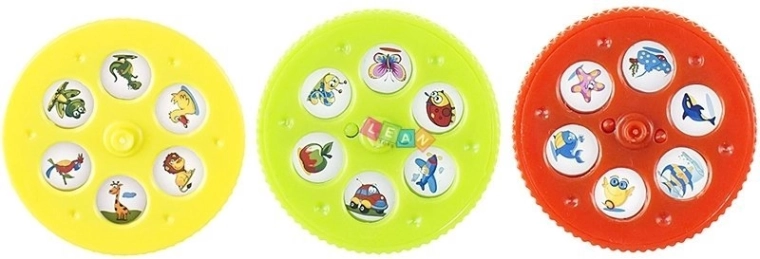 Three discs, a total of 18 images