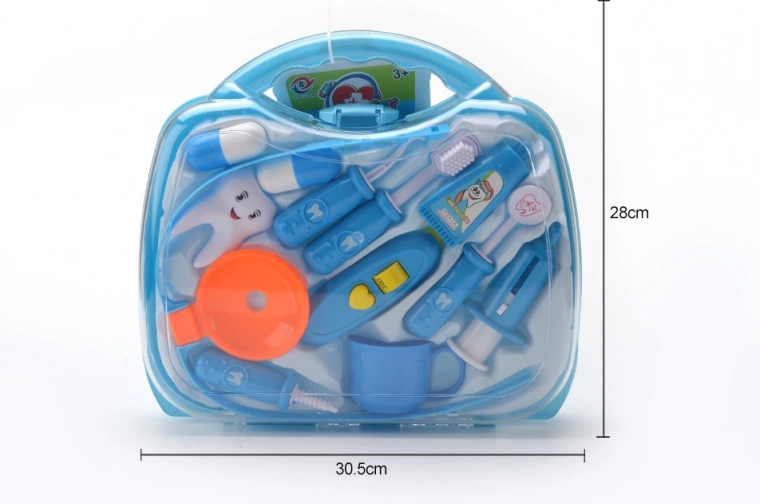 Kompakts koferītis 30,5 × 28 cm ērtai pārnēsāšanai