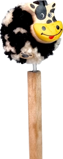 Mīlīgs pompons ar gotiņu