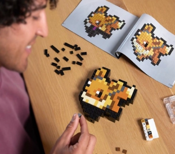 Radoša konstrukcija no sīkiem elementiem