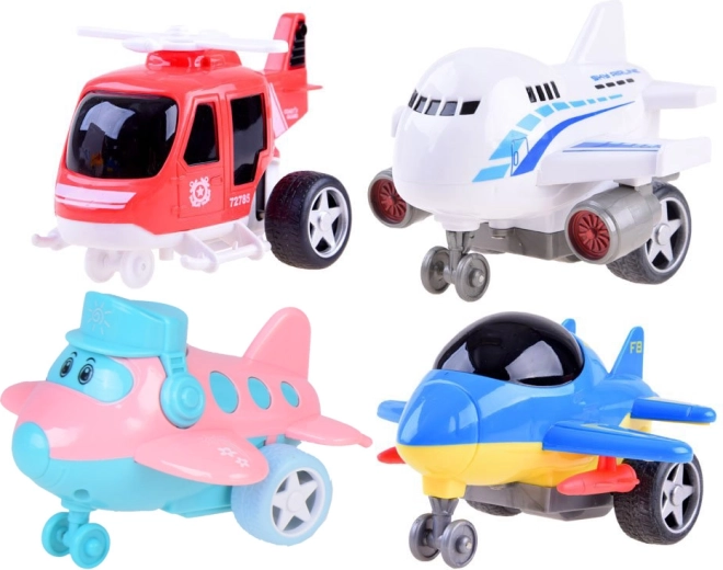 Pilns lidmašīnu un helikoptera komplekts
