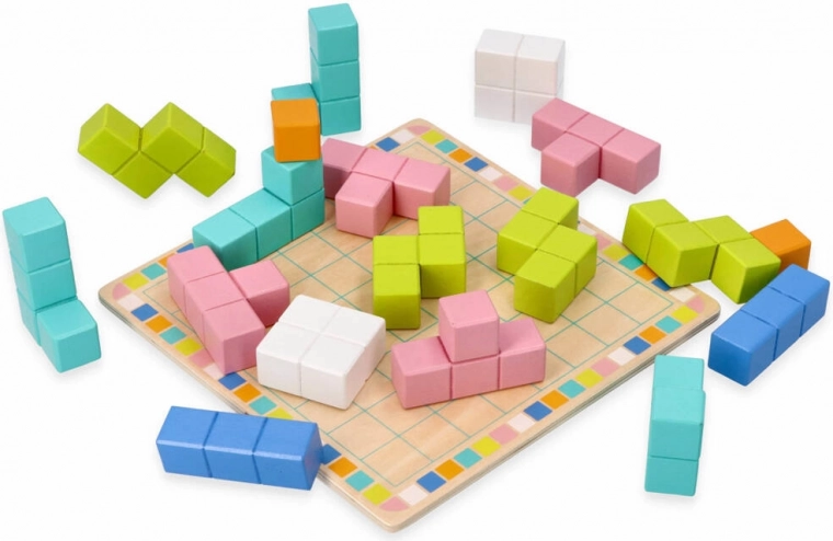Complete package with 18 colorful pieces