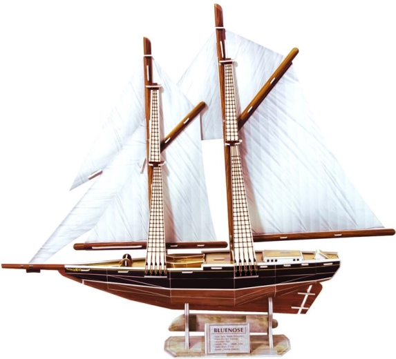 Realistic model of the legendary BLUENOSE