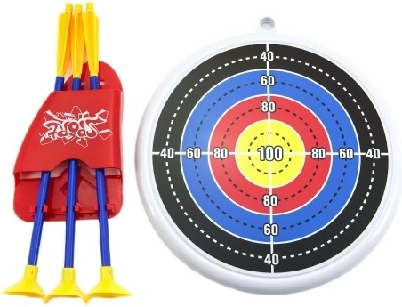 Drošas bultas ar piesūcekņiem