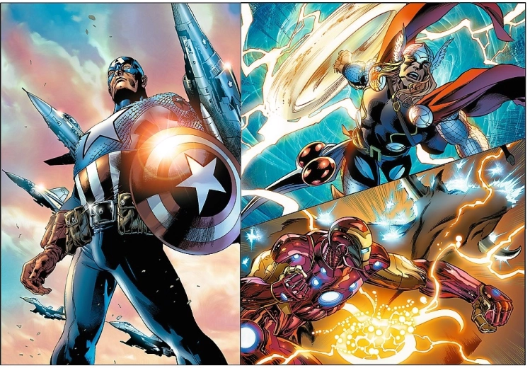 Ikoniskie MARVEL varoņi